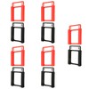 10pcs Hard Drive Bracket 2.5in Heat Dissipation High Compatibility HDD