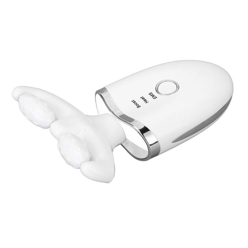 LED Neck Face Beauty Device with Detachable Massage Roller Heating