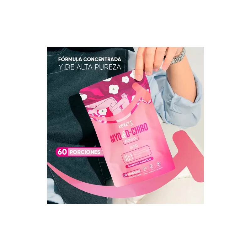 Myo Inositol Chiro Polvo Alta Pureza 246g Mezcla Suplemento Mujeres