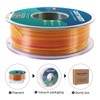 GIANTARM Tri-Colors Silk Pla Filament, 3D Printer Filament 1.75mm +/-0.02mm,