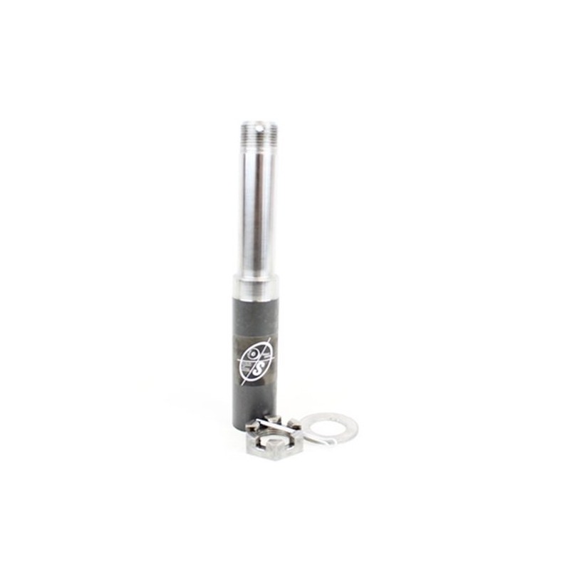 R104BT8X BT8 Spindle, 4-4" Bolt Circle Trailer Hub, & 8"