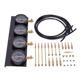MOCA Fuel Vacuum Carburetor Synchronize Tool Kit, Carburetor Synchronizer and Adjustment Kit Fuel Vacuum Gauge Tool carb sync Gauge Kit with Rubber Hose