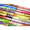 HEM SHASHI Incense Sticks, Hexagon, Hexapack, Value Set of 18,