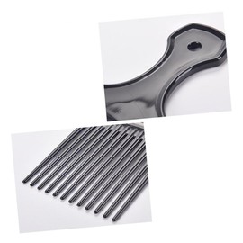 FOMIYES 2sets Male Insert Comb Retro Headdress Simple Styling Tool Safe for Scalp Perfect for Women Men Resin Material 3pcs*2