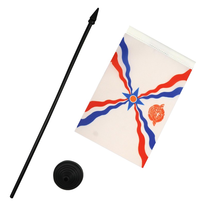 AZ FLAG ASSYRIA NEW TABLE FLAG 5'' x 8'' -