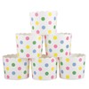 Webake Large Paper Baking Cup, 6oz Disposable Cupcake Muffin Cases,