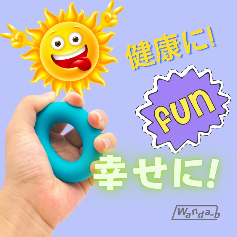Wanda-b Hand Grip, Finger Training, Stretching, Hand Restoration, Finger Strength,