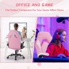 HOMEFLA Computer Gaming Desk Chair Ergonomic Lumbar Support with Flip-up