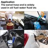 X AUTOHAUX 4pcs AN8 Straight 2pcs AN8 90 Degree Swivel