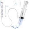 AZREKV 150ML Enema Syringe Cleaning Douche System，Travel Enema Kit for