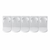 Adhesive Storage Rack for Bathroom Organization – Slim Plastic Wall-Mount