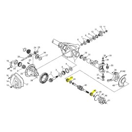 Dana Spicer 2005-2023 Ford Super Duty F250 F350 F450 F550 4x4 Front Axle Seal Kit OEM Spicer