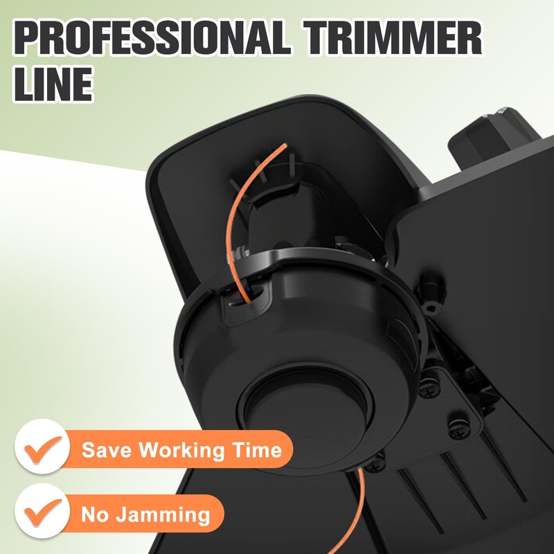 PLUSINTO String Trimmer Line .095", 150 Feet Weed Eater String,