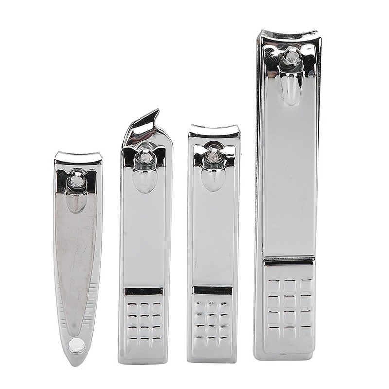 19pcs Manicure Pedicure Nail Clippers Set Stainless Steel Acne Removal