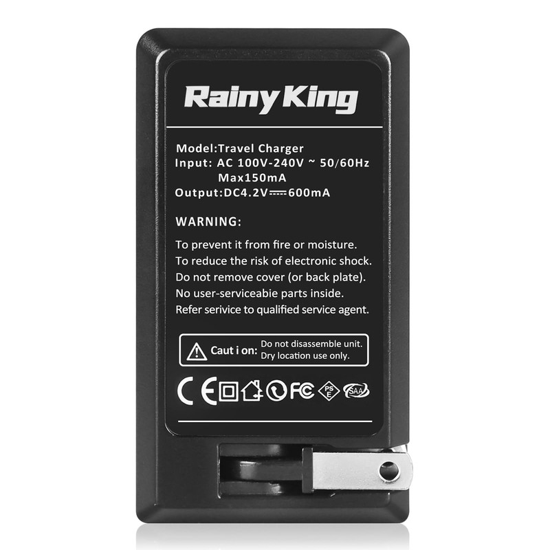 EN-EL14/EN EL14a Battery Charger for Nikon D3100, D3300, D3500, D3200,