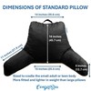 ComfortSpa Reading Pillow for Kids Teens Adult, Back Rest Pillow
