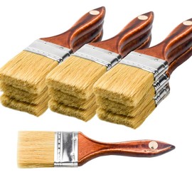 20PCS Chip Brushes Bulk Paint Brushes 2inch for Paint, Stains, Varnishes, Glues, and Gesso