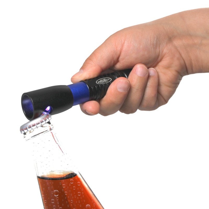 Police Security - Bottle Opener Flashlight - 60 Lumens -