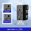 Suplevel 20 Amp Self-Test GFCI Outlet Combination with USB Type