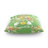 pnyoin Spring Pillow Covers 18x18 Inch, Square Throw Pillow Cover