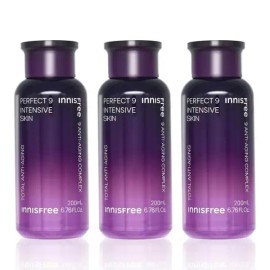 Innisfree [이니스프리] 이니스프리 퍼펙트 9 인텐시브 스킨 200mL 3개 [Innisfree] Innisfree Perfect 9 Intensive Skin 200mL 3 pieces