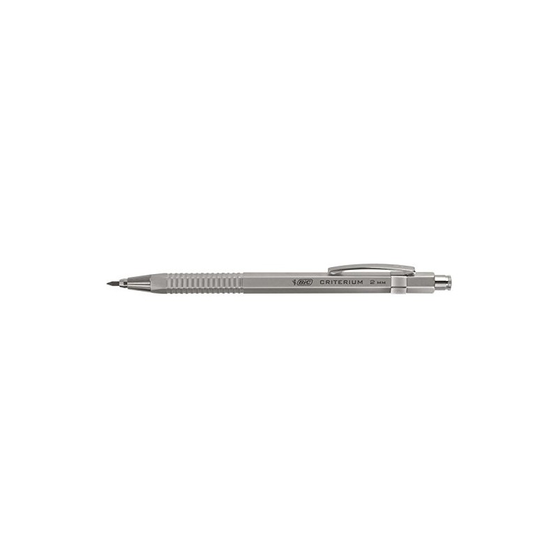 BIC CRITERIUM Luxe Silver HB 2 mm Refillable Mechanical Pencils,