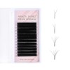 Eyelash Extension D Curl 0.07 9-16mm Mixed Tray Easy Fan