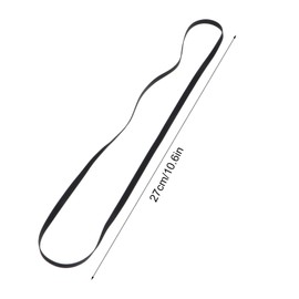 Operitacx 3Pcs Turntable Drive Belt for Vinyl Record Player High Strength Durable Replacement for Retro Cassette Tape Machines Low Elongation Smooth Transmission Easy Maintenance