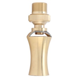 Brass Ice Tower Cedar Water Fountain Nozzle Spray Head Adjustable Pond SprinklerG1/2 Female Thread G3/4 Male Thread 25mm