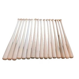 Wood Baseball Bats 16 Pack Blem Craft Quality (34")