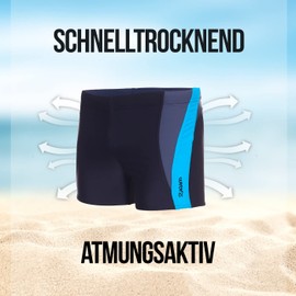 Zagano Adam Lipski - Extremely Durable Men's Swimming Trunks Tight Fit I Swimming Shorts with High Lycra Content I Comfortable Swimming Trunks Men Tight I Classic to Modern Designs I S - 3XL, 01