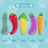 Bestac Catnip Vegetable-Shaped Cat Toy - Filled with Catnip for