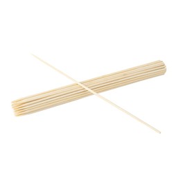 Restaurantware-Robata 11.8 Inch Grilling Sticks, 100 Heavy-Duty Kabob Skewers - Freezable, Disposable, Bamboo Bbq Stick Skewers, For Vegetables, Fruits, Meats, Or S'mores, Grill Or Bake