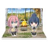 Yurucamp Acrylic Diorama B (Nadeshiko & Rin)