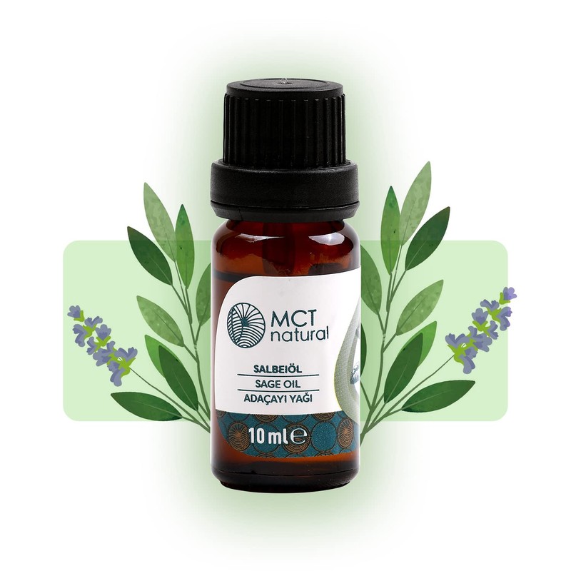 MCT natural I Sage Oil 10 ml I Essential Oil