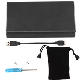 USB3.0 Mobile Hard Disk Box 6GB Fast Transmission Good Heat Dissipation USB3.0 Interface HDD Enclosure for Desktop (Not Inclube Hard Disk)