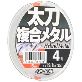 OWNER 66103 Metal Leader Tachika Composite Metal, 12.8 ft (5 m), No. 4, 42 lbs (19 kg)