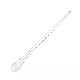 World Faith Elegant and Modern Mouth-Blown  Crystal Cocktail or Martini Stirrer - 12 Inch