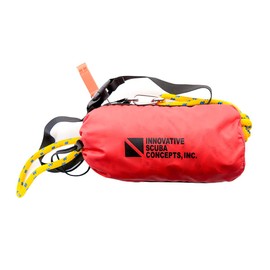 Innovative Scuba Concepts - Safety Throw Rope 75 Feet - Throw Bags for Water Rescue - Rope Rescue Gear Bag - Rescue Throw Bag with Rope - Throw Rope Rescue - Kayak Throw Bag - Rescue Rope Bag