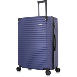 DUKAP tour Luggage With Ergonomic GEL Handle| Spacious Traveling Suitcase, Travel Suitcase with TSA Combination Lock | 28 Inch Large Lightweight Spinner Luggage | Blue