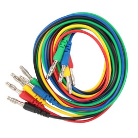 Banana Cable P1043 4mm Banana Plug Test Line Injection Molded Male to Male Multimeter Cable