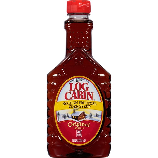 Log Cabin Original Syrup for Pancakes and Waffles, 12 oz.