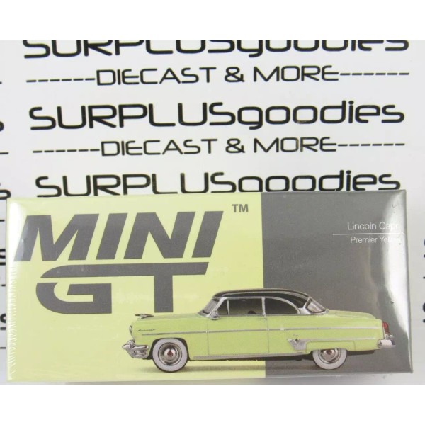 TSM Model--Mini-GT 2023 Mini-GT Overseas Box Ed: Premier Yellow 1954