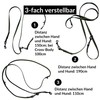 Sniffls Premium Dog Lead for Small and Medium Dogs Lightweight