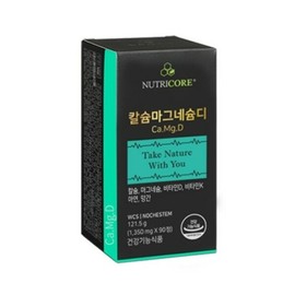 NutriCore (현대백화점)칼슘마그네슘디(1350mgX90정) (Hyundai Department Store) Calcium Magnesium DI (1350mg X 90 Tablets)