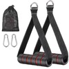 2Pcs Resistance Band Handles, Ergonomic Pull Up Handles Cable Machine