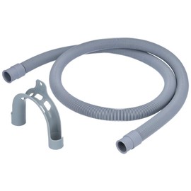 Kenekos Drain Hose Extension with Retaining Elbow for Washing Machine or Dishwasher - 1 Metre