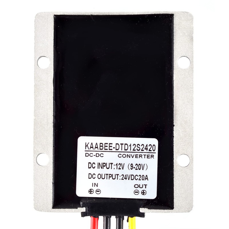 DC-DC Converter 12V Step Up to 24V Boost Voltage Transformer