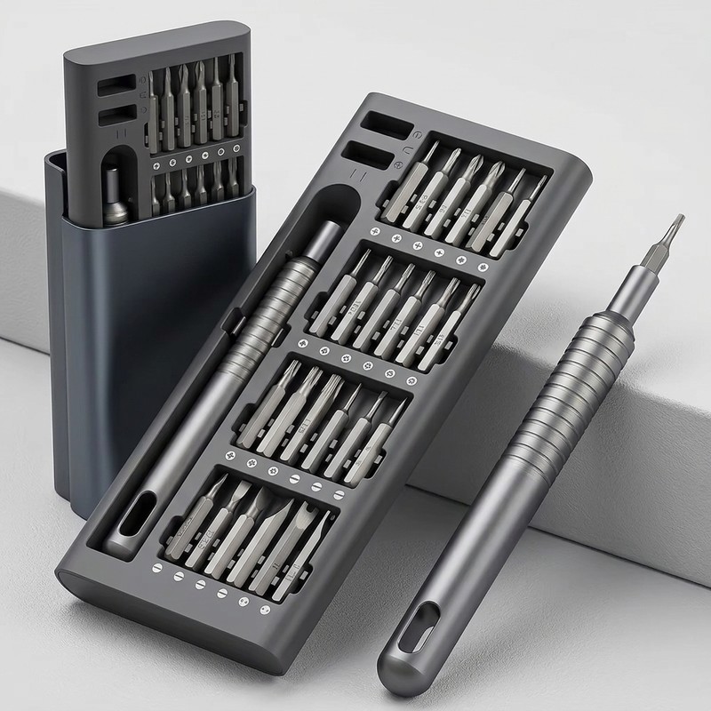 24 in 1 Digital Maintenance Precision Screwdriver Set with Portable