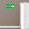 Emergency Exit Only Sign Glow in the Dark Vinyl Exit
